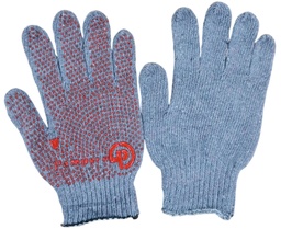 [GM502] Guante Moteado Algodon semi-pesado (pac x 10 pares) | Bolsa x 100 pares  "Pampero"