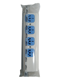 [J-1399] Prolongador Multiple 4 Tomas C/Bornera (Sin cable) "TOP"
