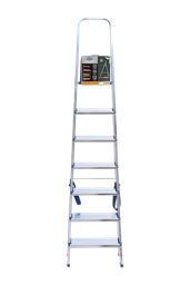 [5105] Escalera de aluminio 7 escalones para 120 kg