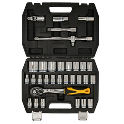 [9949965] BOCALLAVES JUEGO DE 32 Pcs METRICAS 1/2" JGO