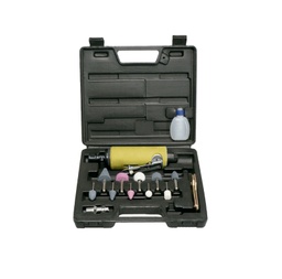 [BA1/4KIT] Amoladora Recta Neumatica 1/4" KIT en Maletin "Barovo" *