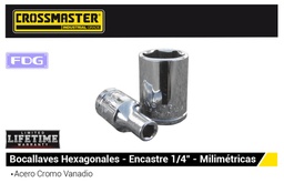 [9944222] Bocallave CROSS-HEXAG. 11 mm 1/4"