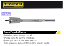 [9981518] BROCA DE ESPADA/PALETA CROSSMASTER 18mm