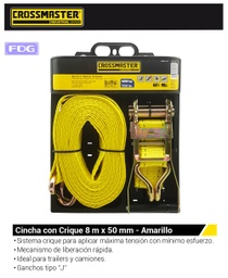 [9980162] CINCHA AMARRE C/CRIQUE 5000Kg  CROSS  - 8 mtrs