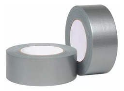 [FDT9G] Cinta adhesiva de Tela Laminada Gris  48mm x 9mts "Macao"