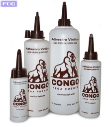 [104] Cola Vinilica x 1000 g (1kg) |pack x6 "Congo"
