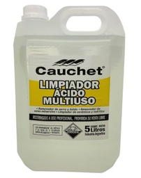 [15231] Limpiador Acido Multiuso Concentrado DEOXI-M x5 Lt.(C x4 Un.) "Cauchet"