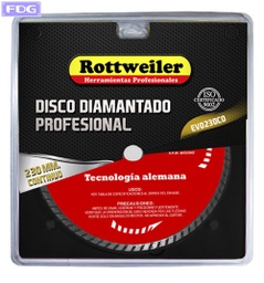 [EVO230CO] DISCO DIAMANTADO CONTINUO 230 MM.