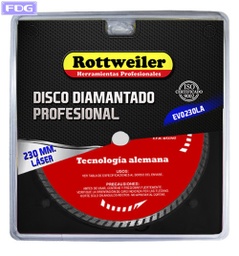 [EVO230LA] DISCO DIAMANTADO LASER 230 MM.